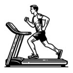 running on treadmill