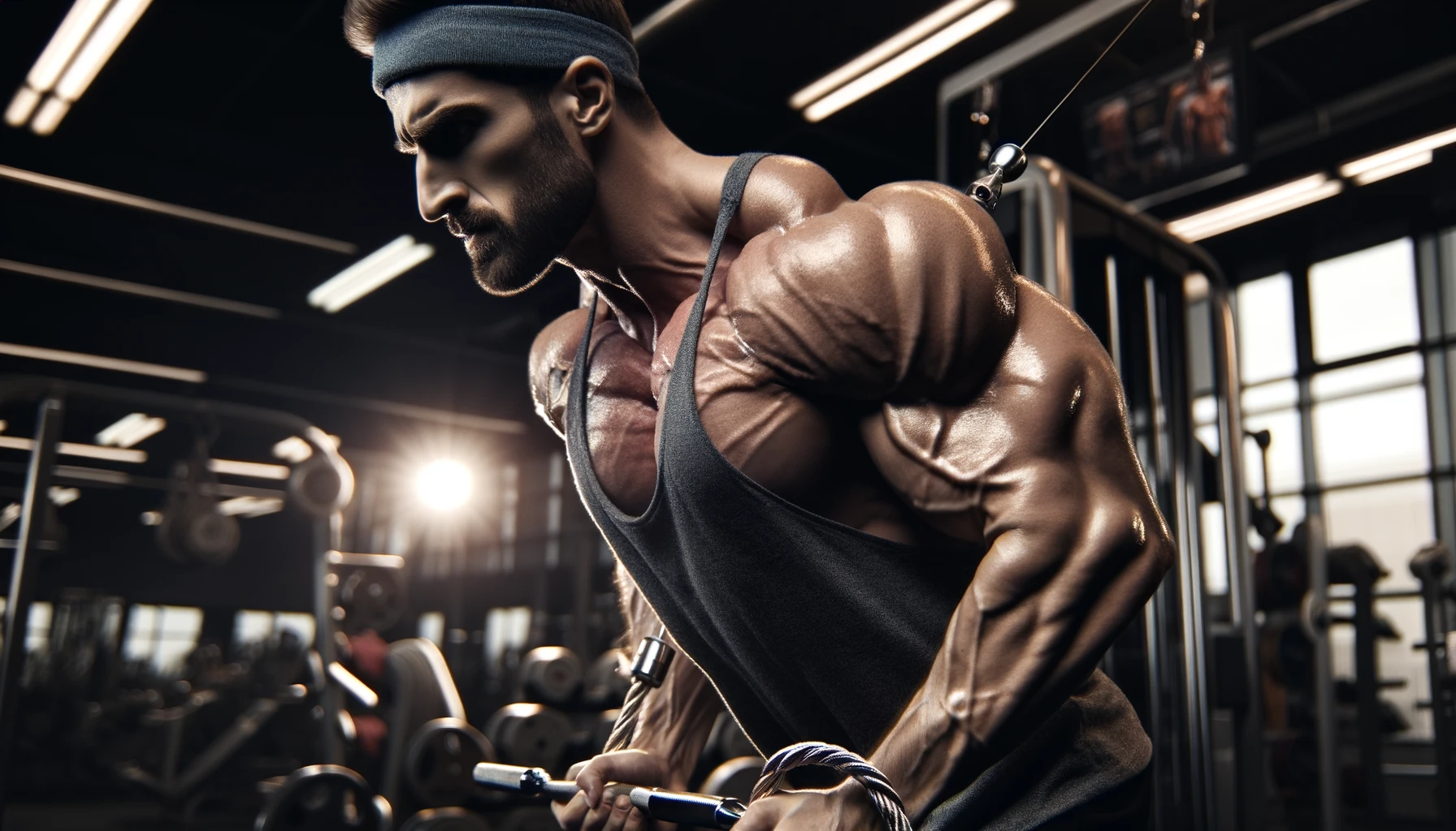huge bodybuilder
